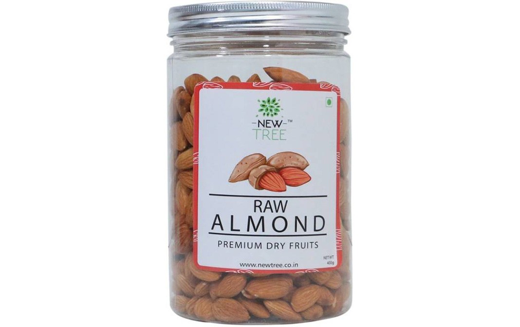 New Tree Raw Almond    Jar  400 grams